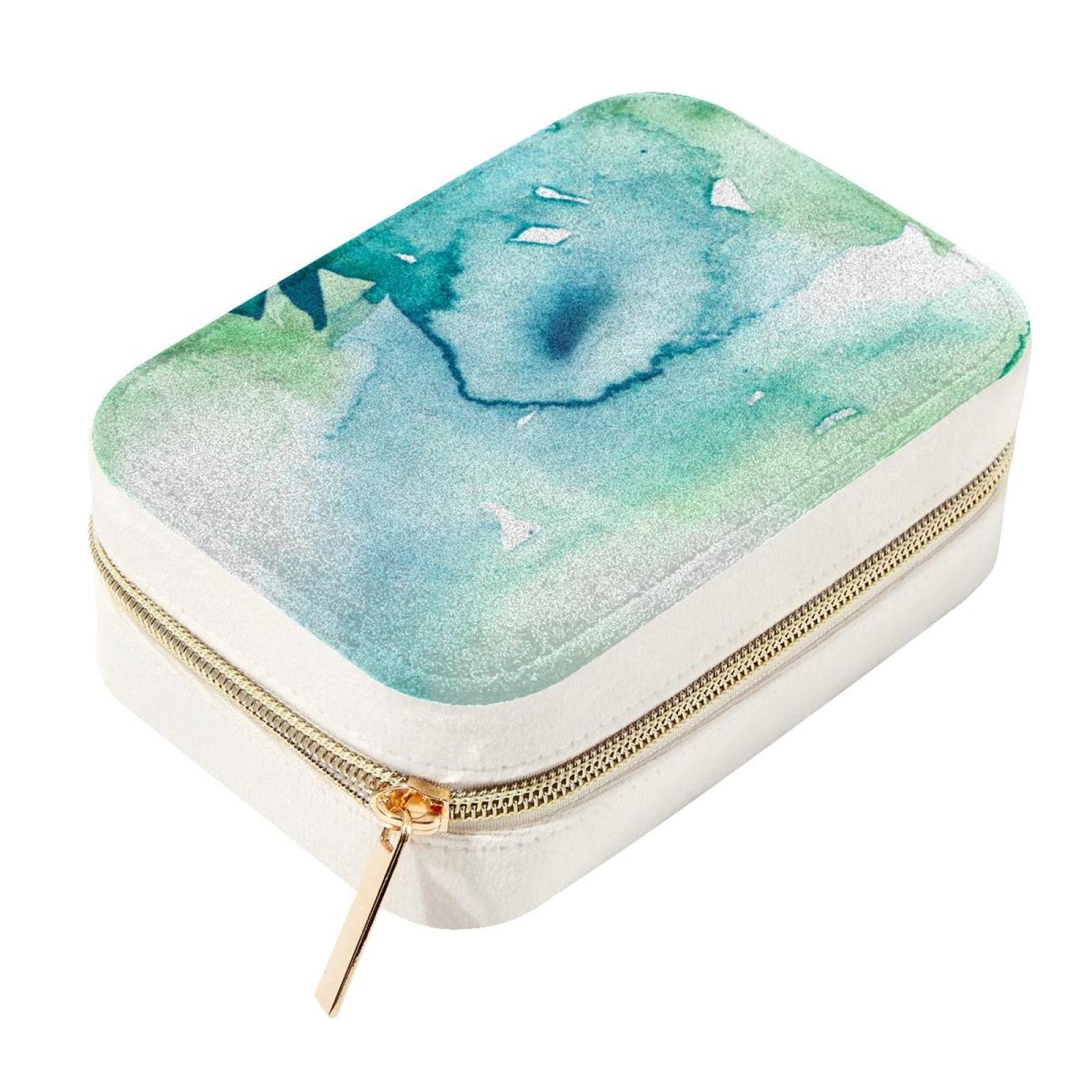 Boîte à bijoux de voyage aquarelle pour vos escapades et weekends