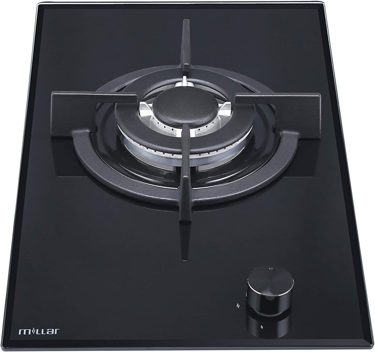 GH3011PB 30cm Built-in 1 Burner Domino Gas on Glass Hob / Cooker / Cooktop with FFD