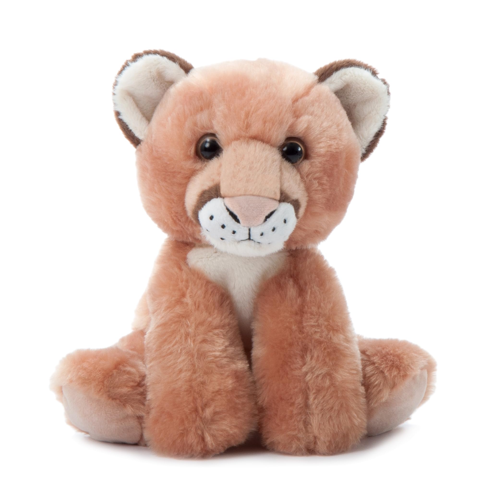 The Petting Zoo Mountain Lion Stuffed Animal, Gifts for Kids, Wild Onez Zoo Animals, Mountain Lion Plush Toy 9 inches