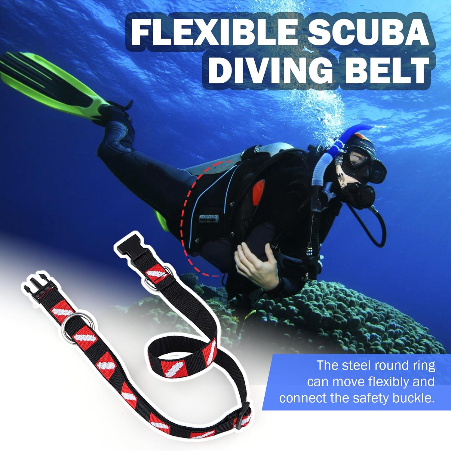 Sports Duffle Bag and Scuba Diving Belt