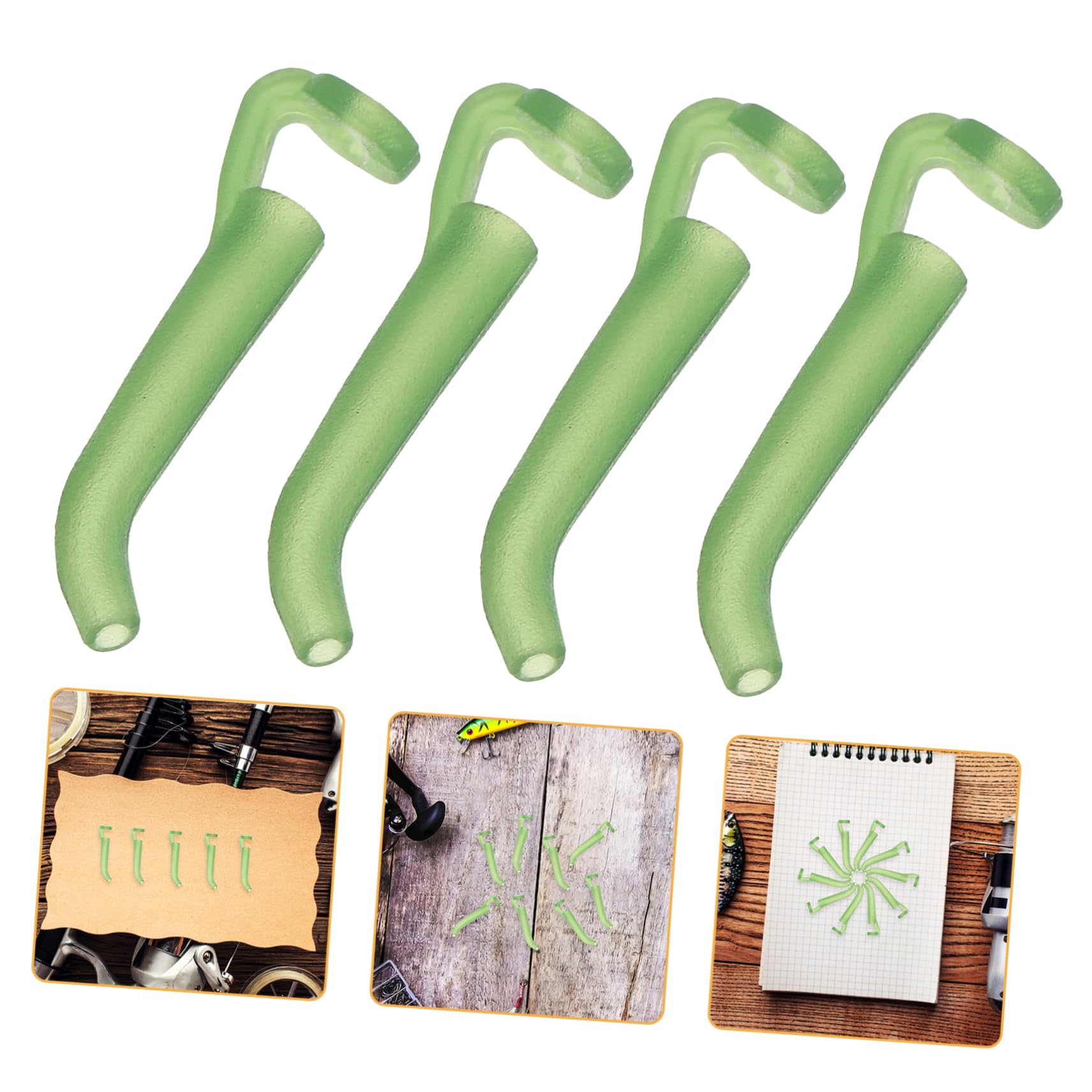 Totority 20pcs Carp Fishing Rigging Kit Hook Tube Line Aligner Anti Tangles Sleeves Line Positioner Hook Hose for Anglers