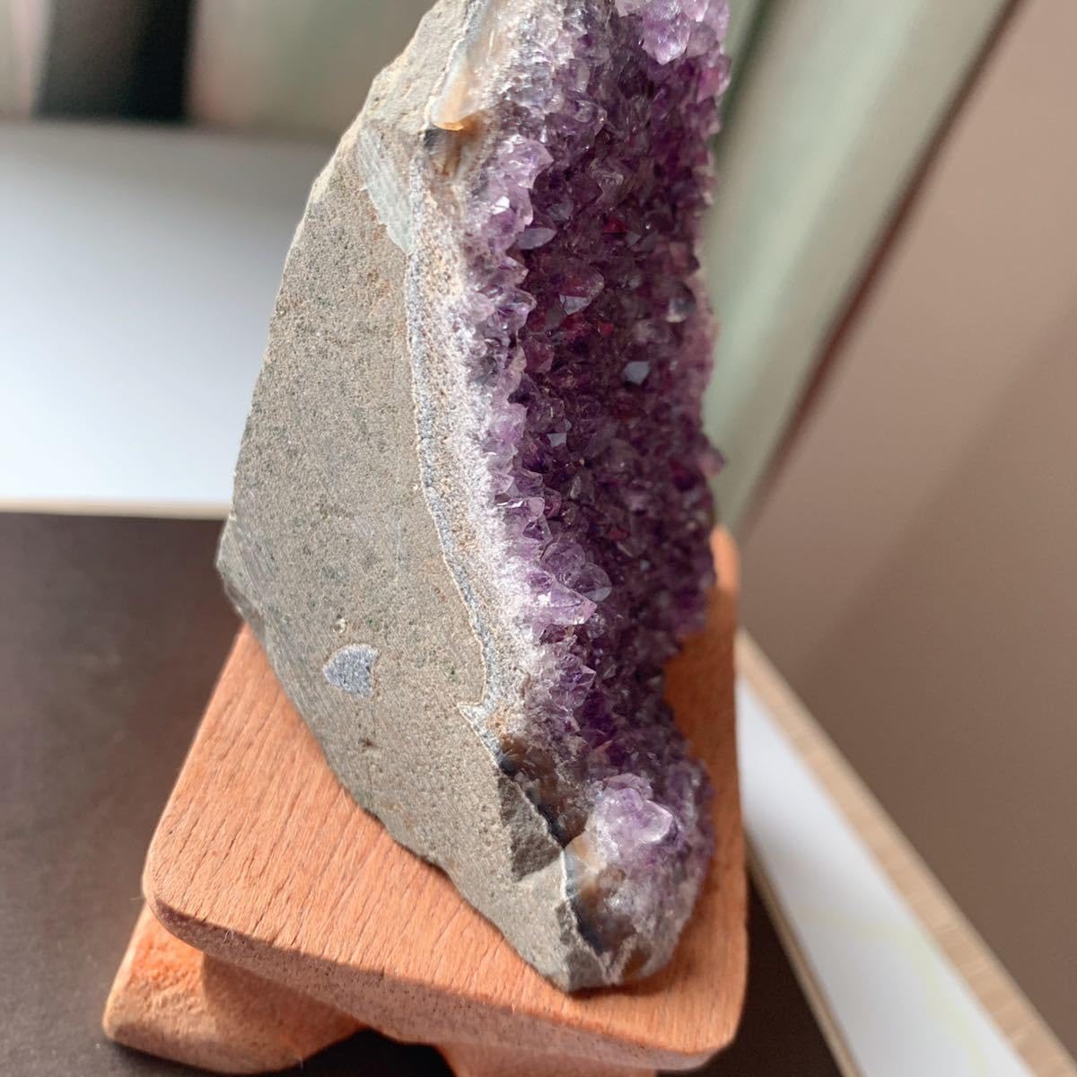 Amazon.co.jp: ウルグアイ産紫水晶水晶原石パワーストーン