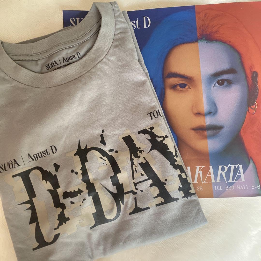 Amazon.co.jp: SUGA AgustD TOUR Jakarta 公式Tシャツ : おもちゃ