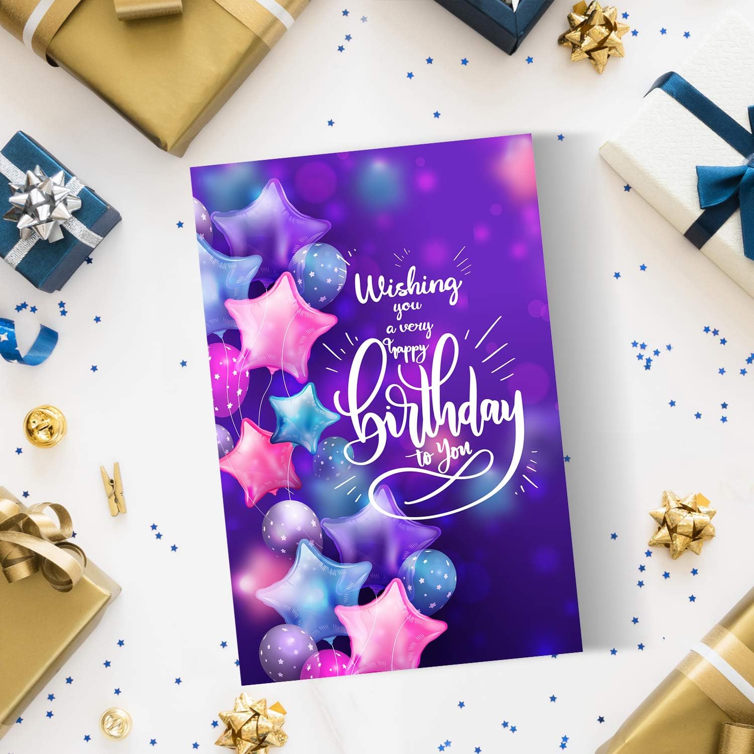Wishing You A Very Happy Birthday To You Greeting Card