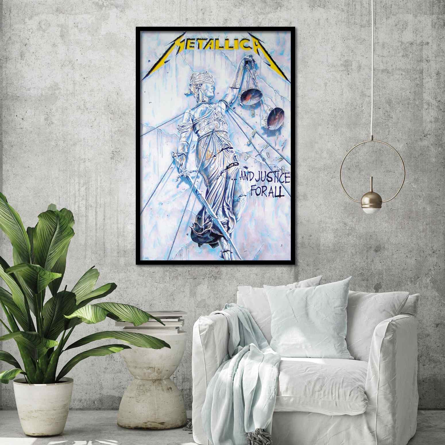 Pyramid | Plakat z Metallicą | ...I sprawiedliwość dla wszystkich Motyw okładki | Plakat z zespołem 61 x 91,5 cm