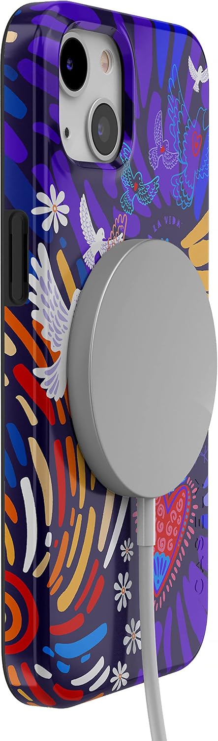 Casely iPhone 14 Plus Case | Viva La Vida | Frida Kahlo Collage | Compatible with MagSafe | Classic Ultra Slim Design