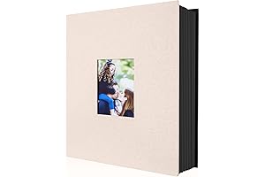 Ywlake Photo Album 4x6 400 Vertical Photos Beige