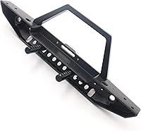 Vista 4 de KYX Parachoques delantero de metal Racing para Traxxas Trx4 Redcat Gen8 Scout II