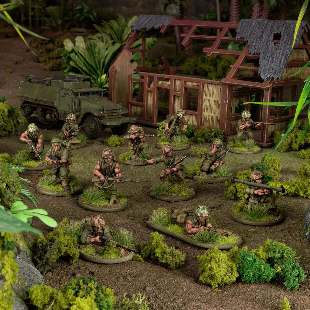 Warlord Games Island Assault – Bolt Action Troisième édition Starter Set – 28 mm Jeu de stratégie de combat de la Seconde Guerre mondiale pour 2 joueurs ou plus utilisant des figurines