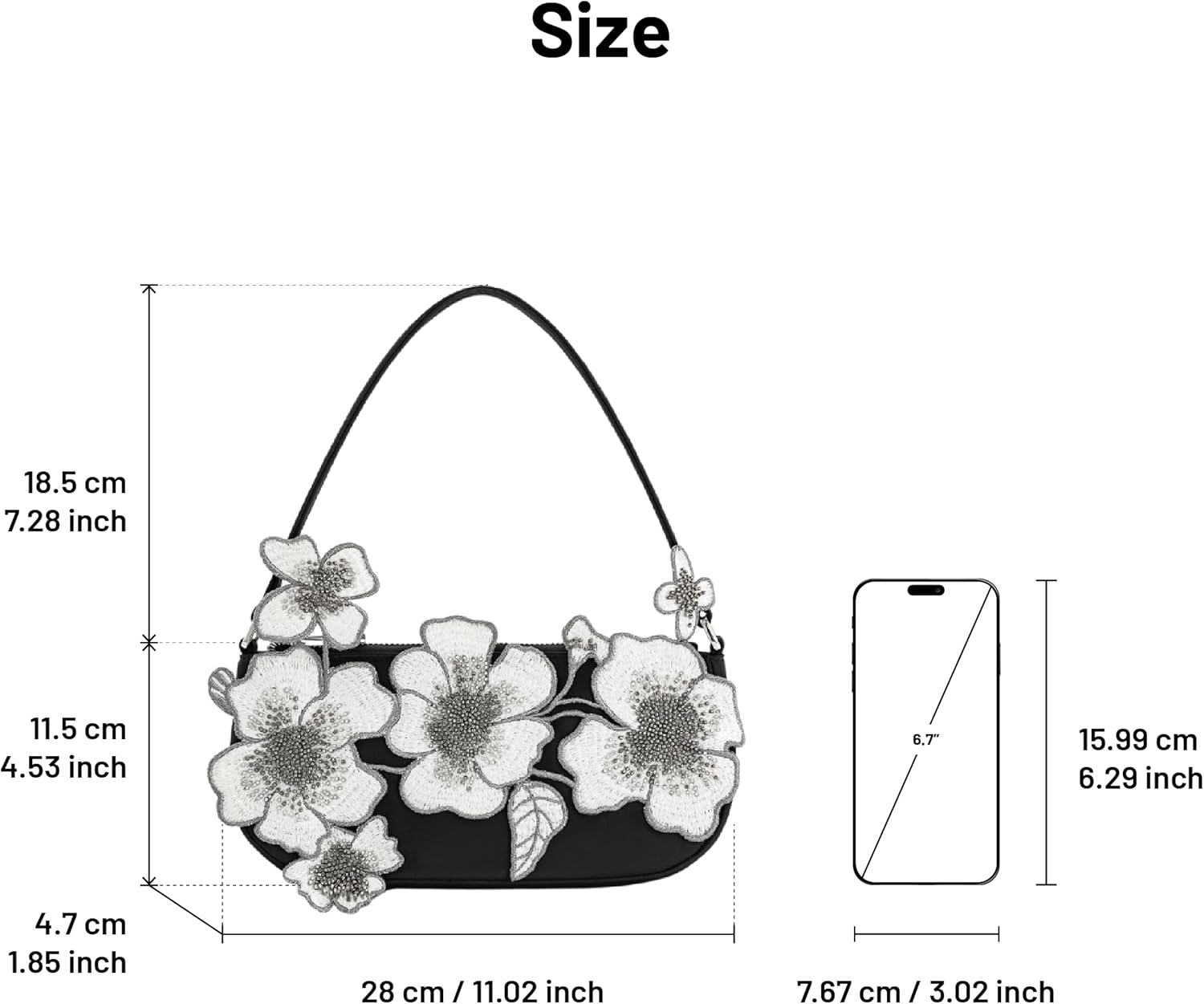 JW PEI Women's Leona Bead Embellished Shoulder Bag - Image 6