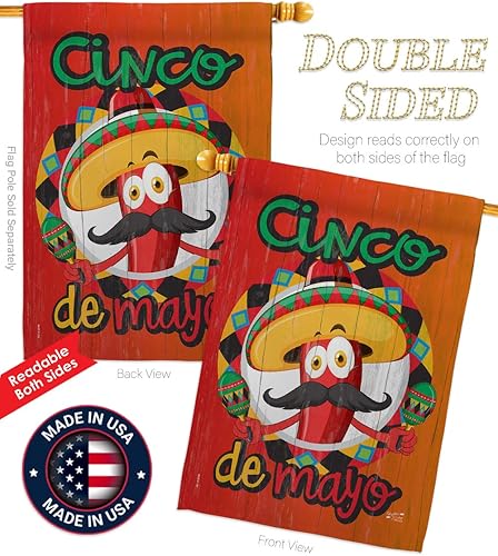 Miniatura 3 de Amigo Chili Cinco de Mayo Casa de Verano Fiesta Mexicana Cactus Piñata al aire libre Verano Sunny Decoración Banner Pequeño Jardín Patio Regalo de