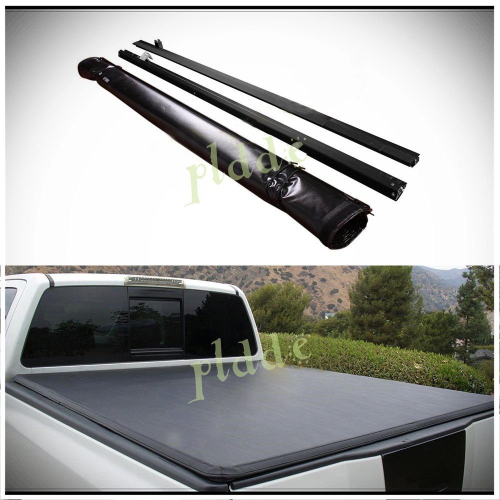 Buy PLDDE 1pc Black Vinyl Clamp On Soft Lock & Rollup Top Tonneau