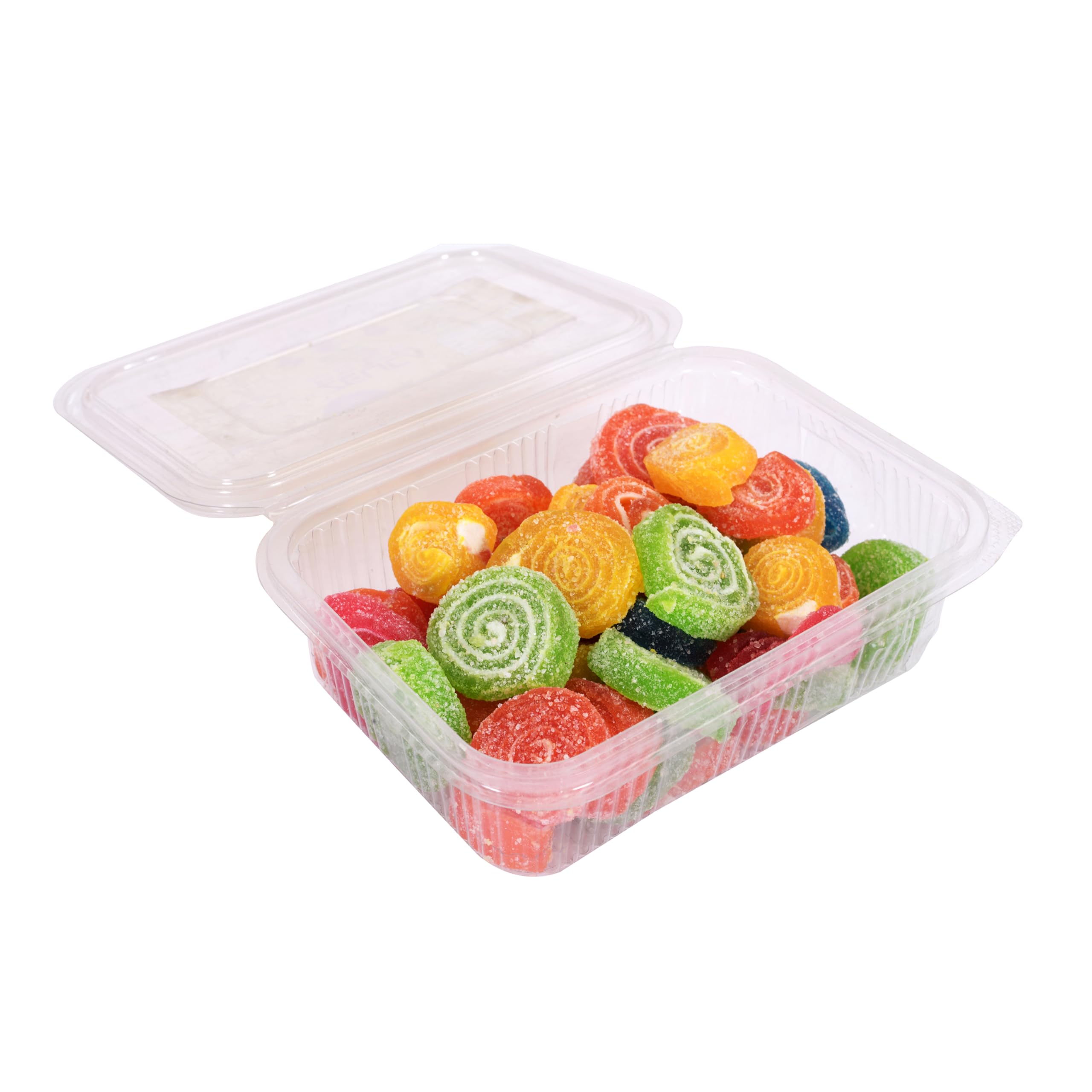 Zelica Premium Mix Fruit Jelly Slices - Colorful Half-Moon Fruit