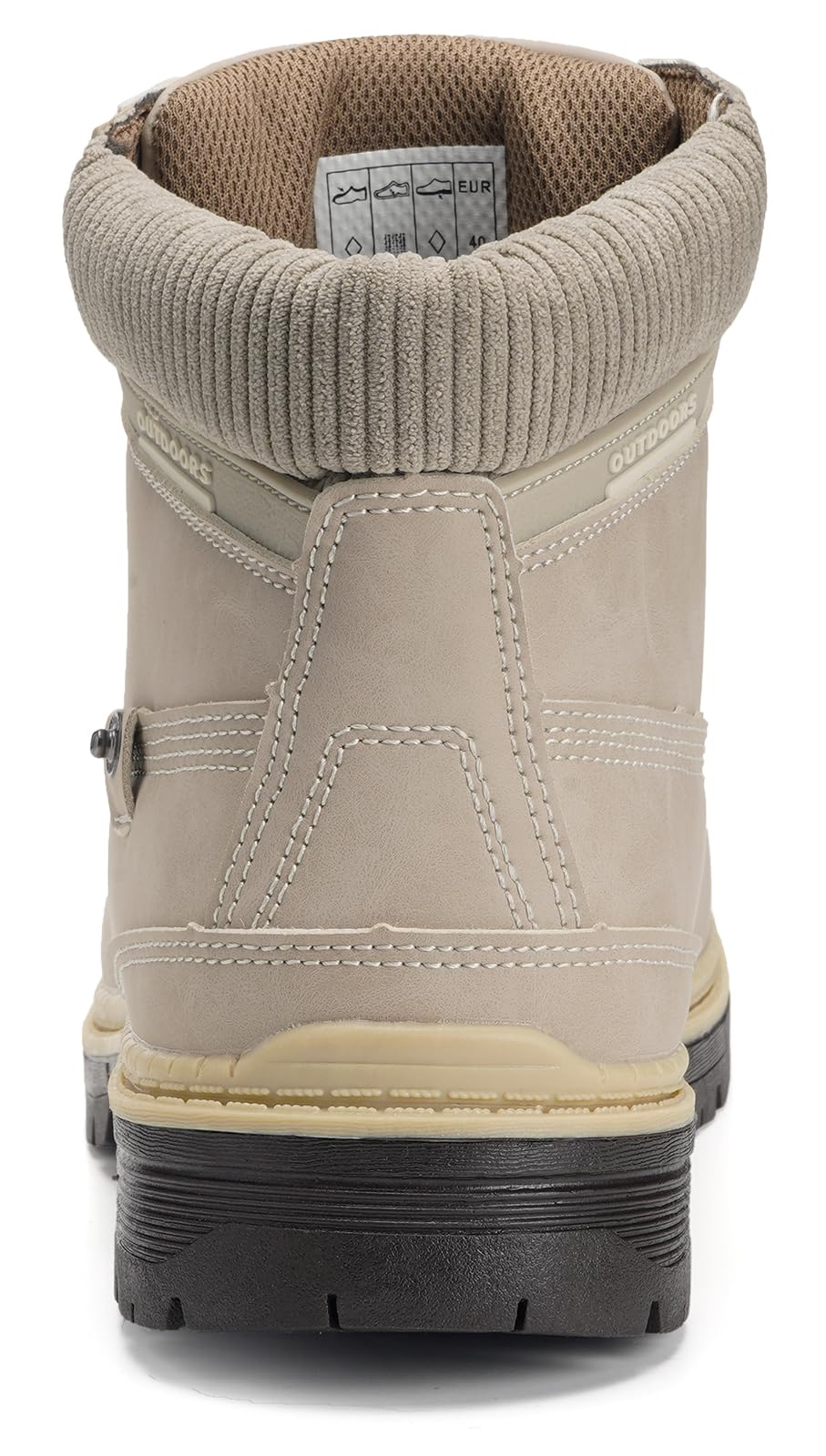 Stivali Uomo Donna Inverno Scarpe da Neve Caldi Snow Boots Impermeabili Stivaletti Pelliccia Stringate Outdoor