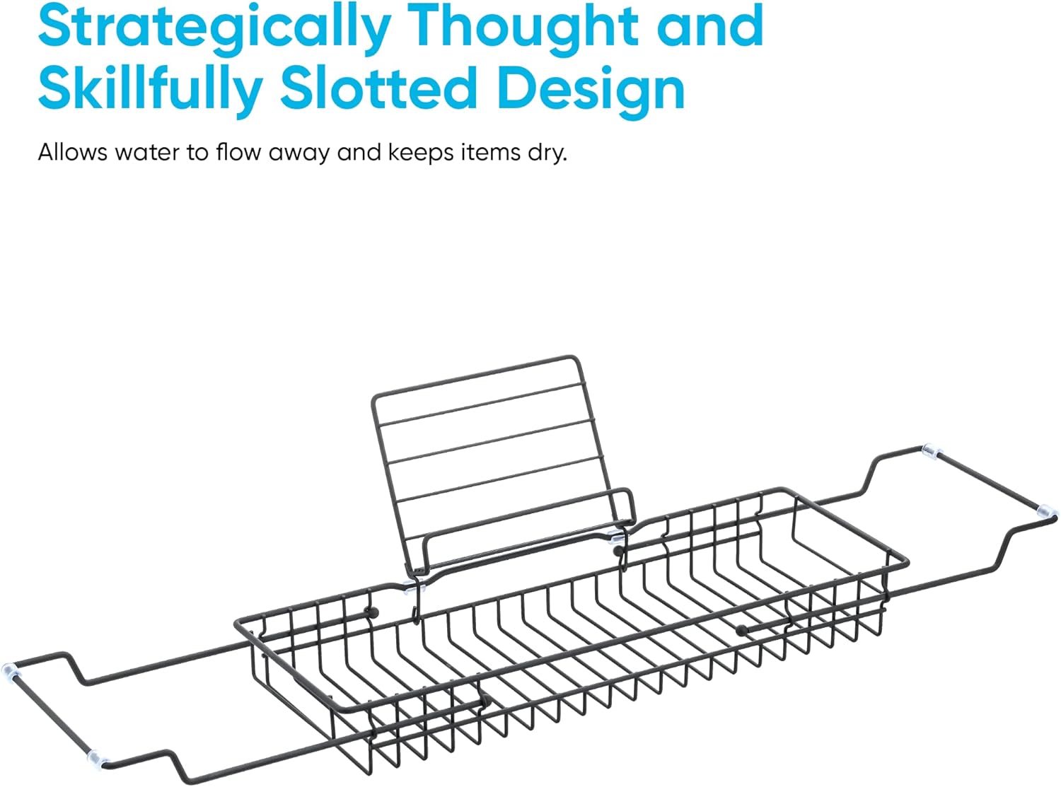 Over Bath Rack - Black