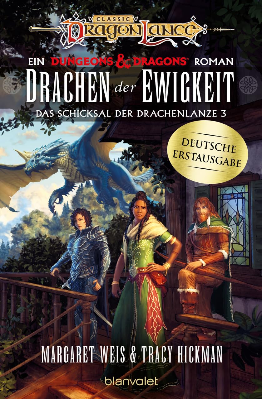 Das Schicksal der Drachenlanze Band 1-3 plus 1 exklusives Postkartenset