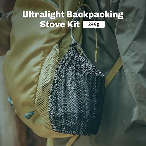 Miniatura 2 de Fire-Maple Petrel Quickboil Pro Sistema de cocina ultraligero  Juego de ollas de cocina compactas y de ebullición rápida, ideal para senderismo,