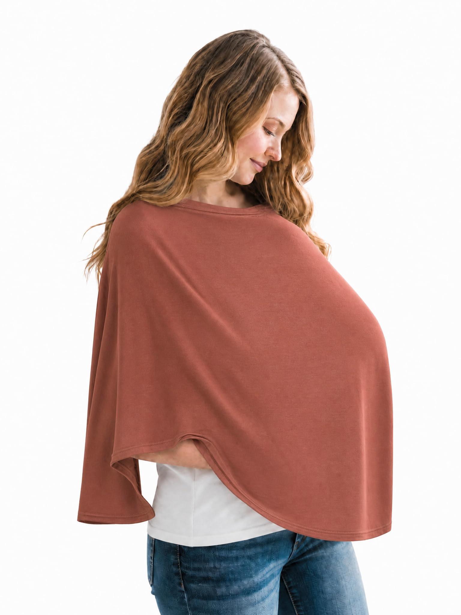 Copper Pearl Nursing Cover, Multi-Use Cover for Baby Girl or Boy, Car Seat Cover, Stroller Cover & Breastfeeding Cover Up for Women, Moab