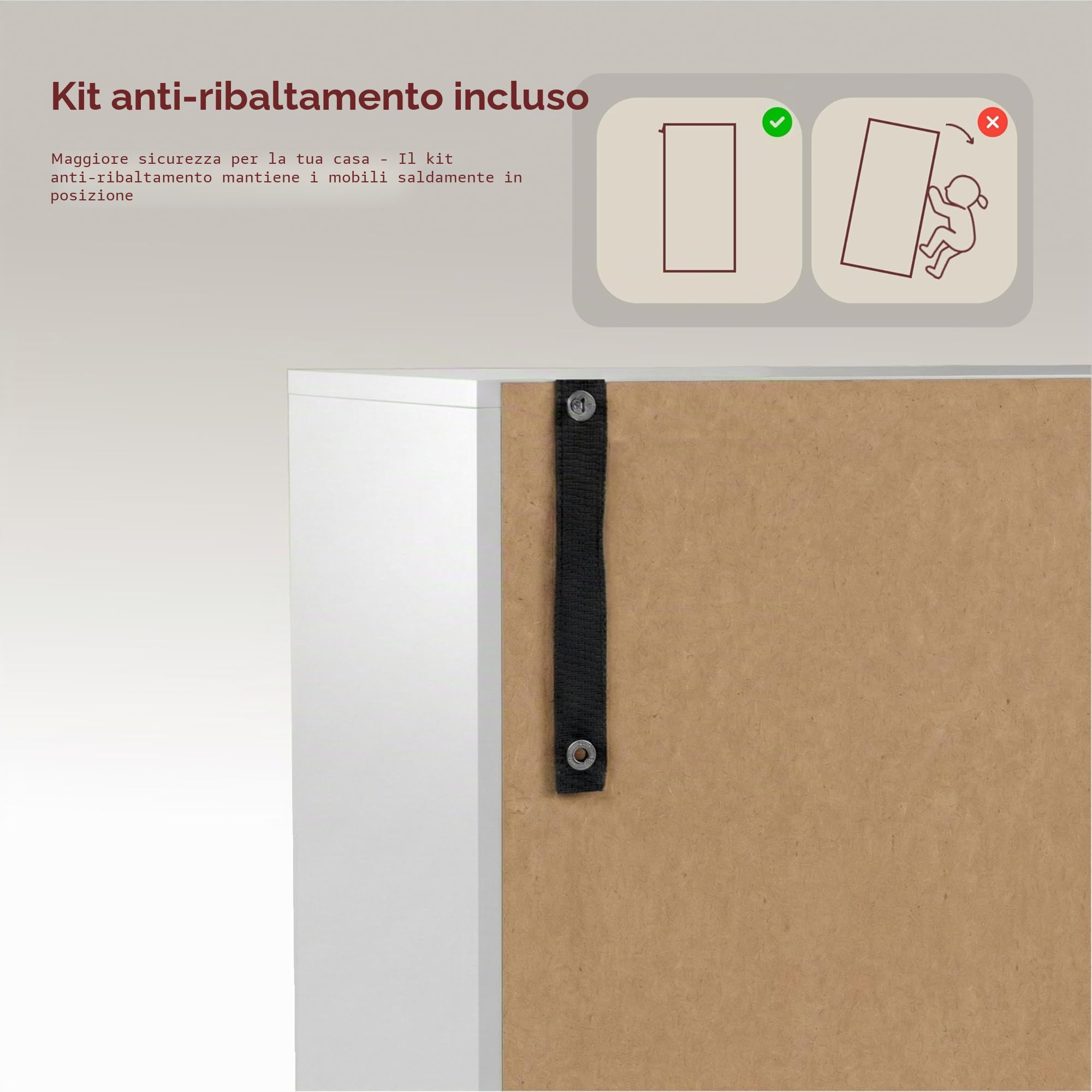 Vida Designs Cambridge 3 Ripiano Low Libreria, Moderno Space-Saving Mobile contenitore for Soggiorno, Camera da letto or Ufficio, Autoportante Design, H75xW60xD24cm (Bianco)