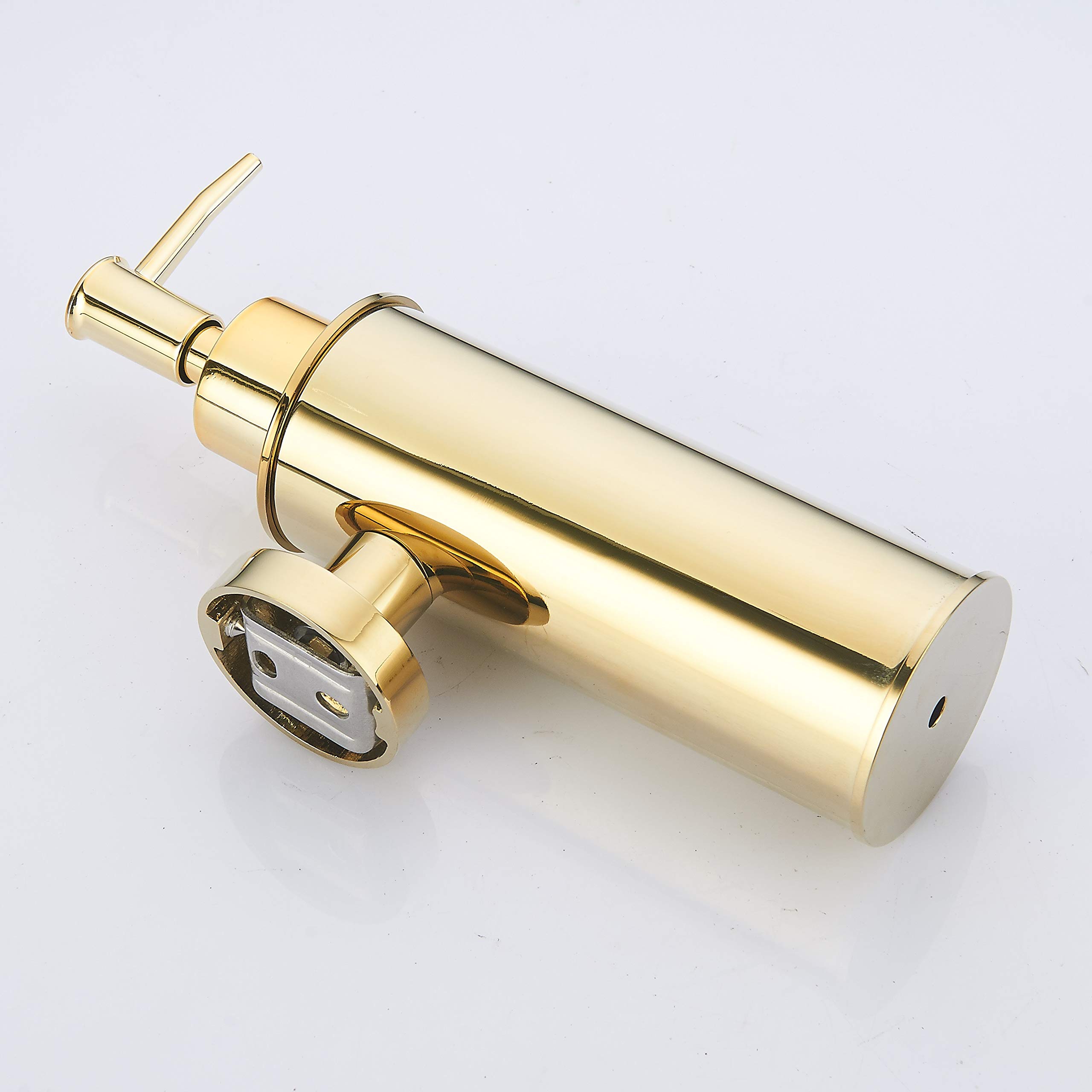 Bgl - Dispenser di sapone in acciaio inox 304, montaggio a parete, per cucina e bagno Old Skool Pro