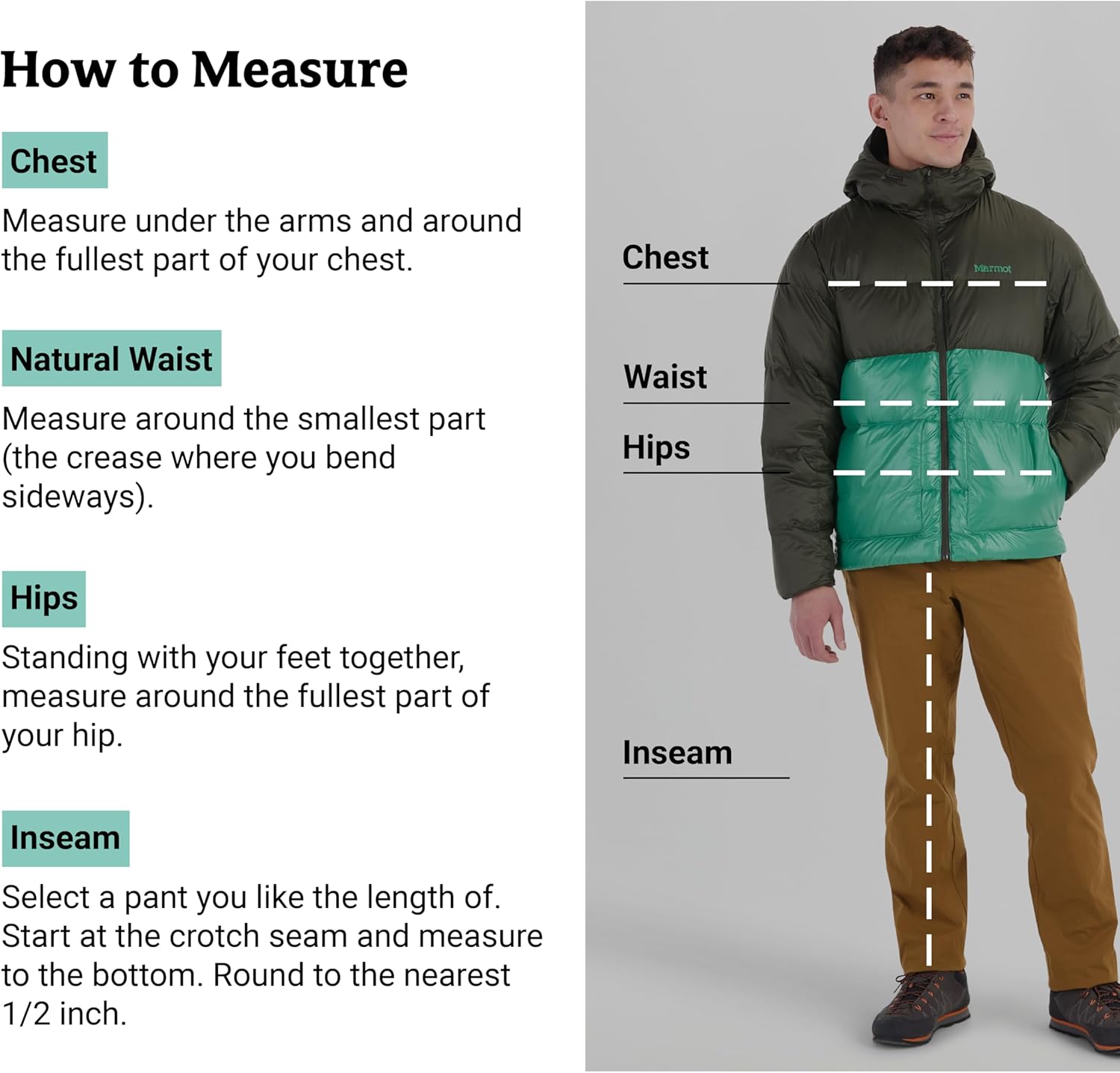 MARMOT Men's Guides Down Hoody Jacket, Rosin Green/Clover, Large - Image 7