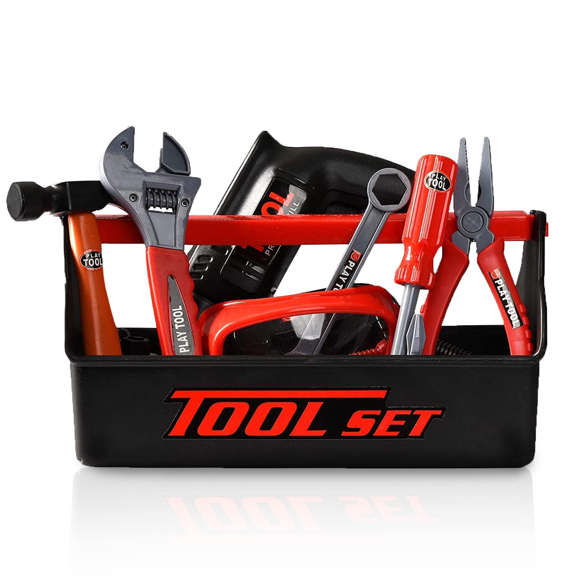 Amazon.com: Playkidz Tool Box for Kids 22-Piece Boys & Girls