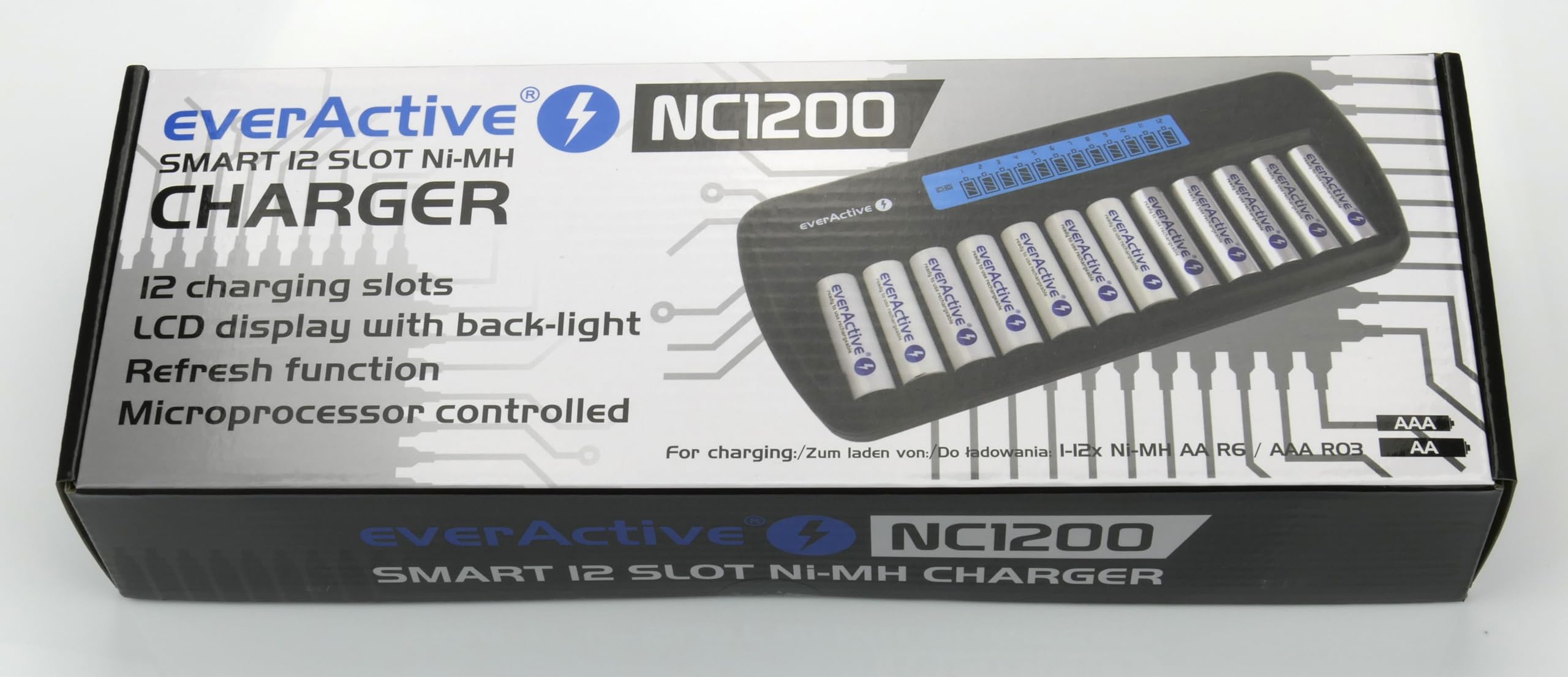 Ładowarka procesora EverActive AAA/AA NC-1200