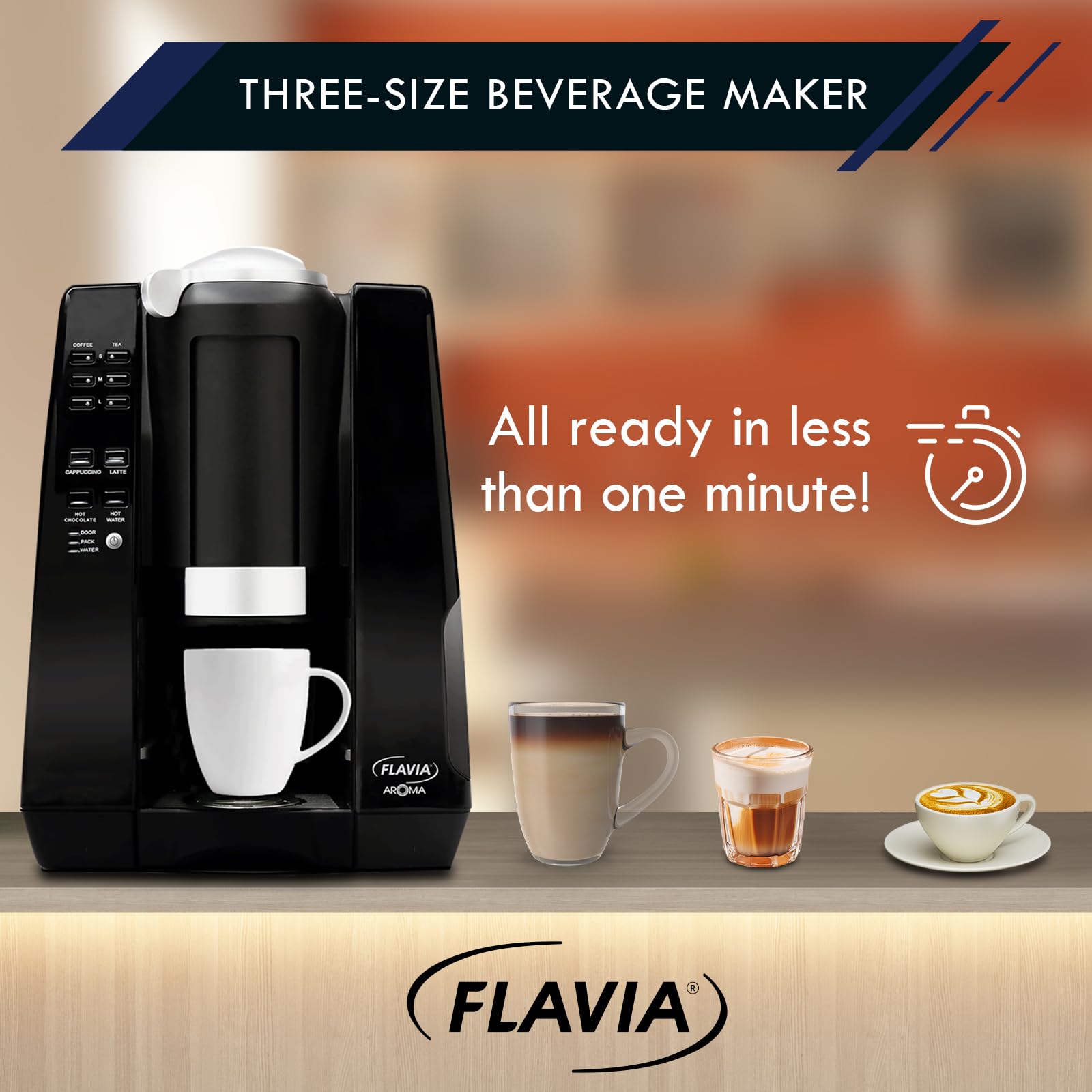 FLAVIA MARS DRINKS AROMA コーヒーメーカー Drinks: Flavia® Mars Freshpacks Coffee Brewer