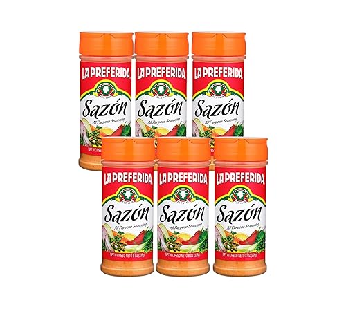 Miniatura 10 de La Preferida Sazón Seasoning - Mezcla de especias mexicanas multiusos, vegano, sabor audaz de pimentón, ajo y cebolla, condimento de un solo paso