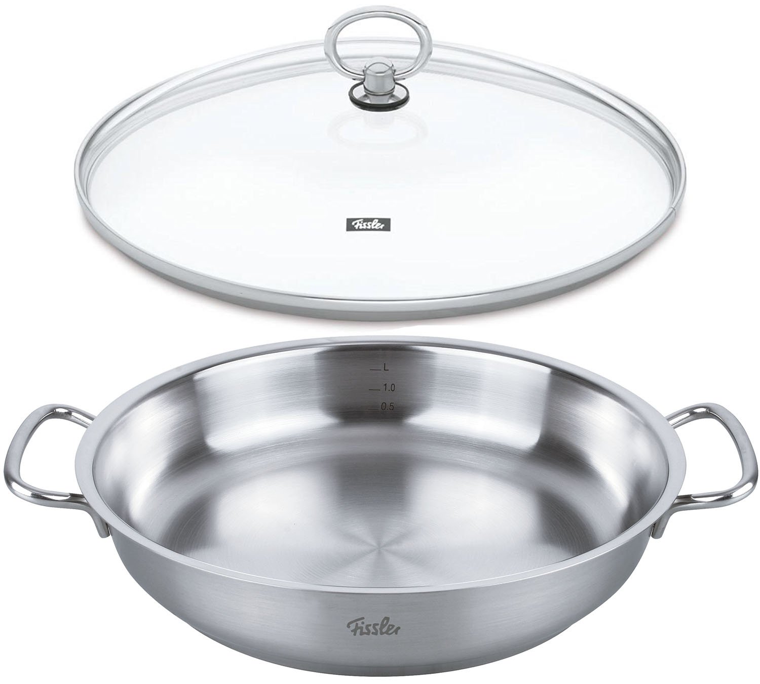 フィスラー ドイツ製 蓋　28cm Amazon.co.jp: フィスラー (Fissler) ガラスフタ 28cm フライパン用 鍋