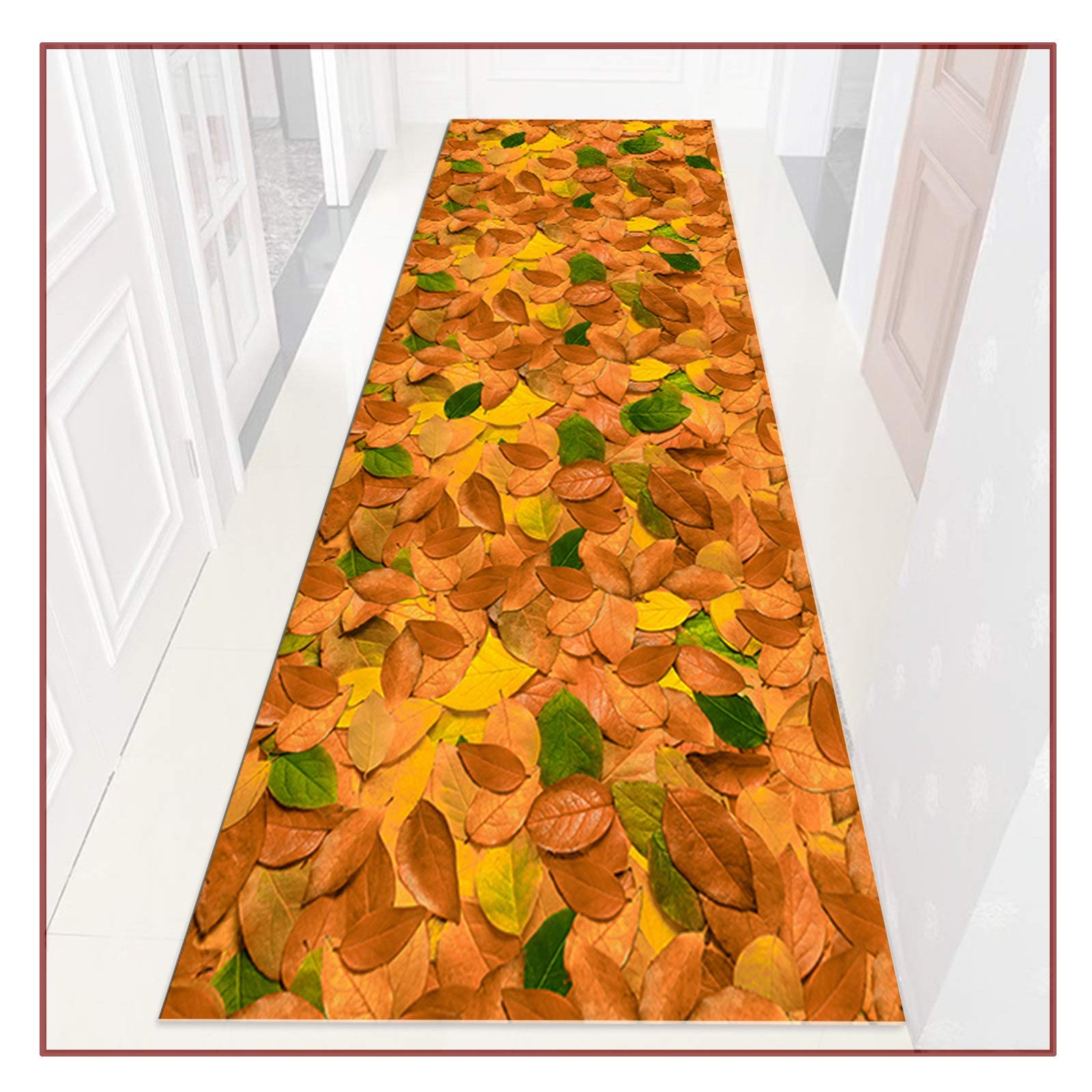 Tapis de salle longue pour sécuriser l'entrée tapis antidérapant de 0,6 cm en microfibre