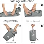G4Free 10L Hiking Backpack, Waterproof Lightweight Day Bag, Small Folding Outdoor Luggage Bag