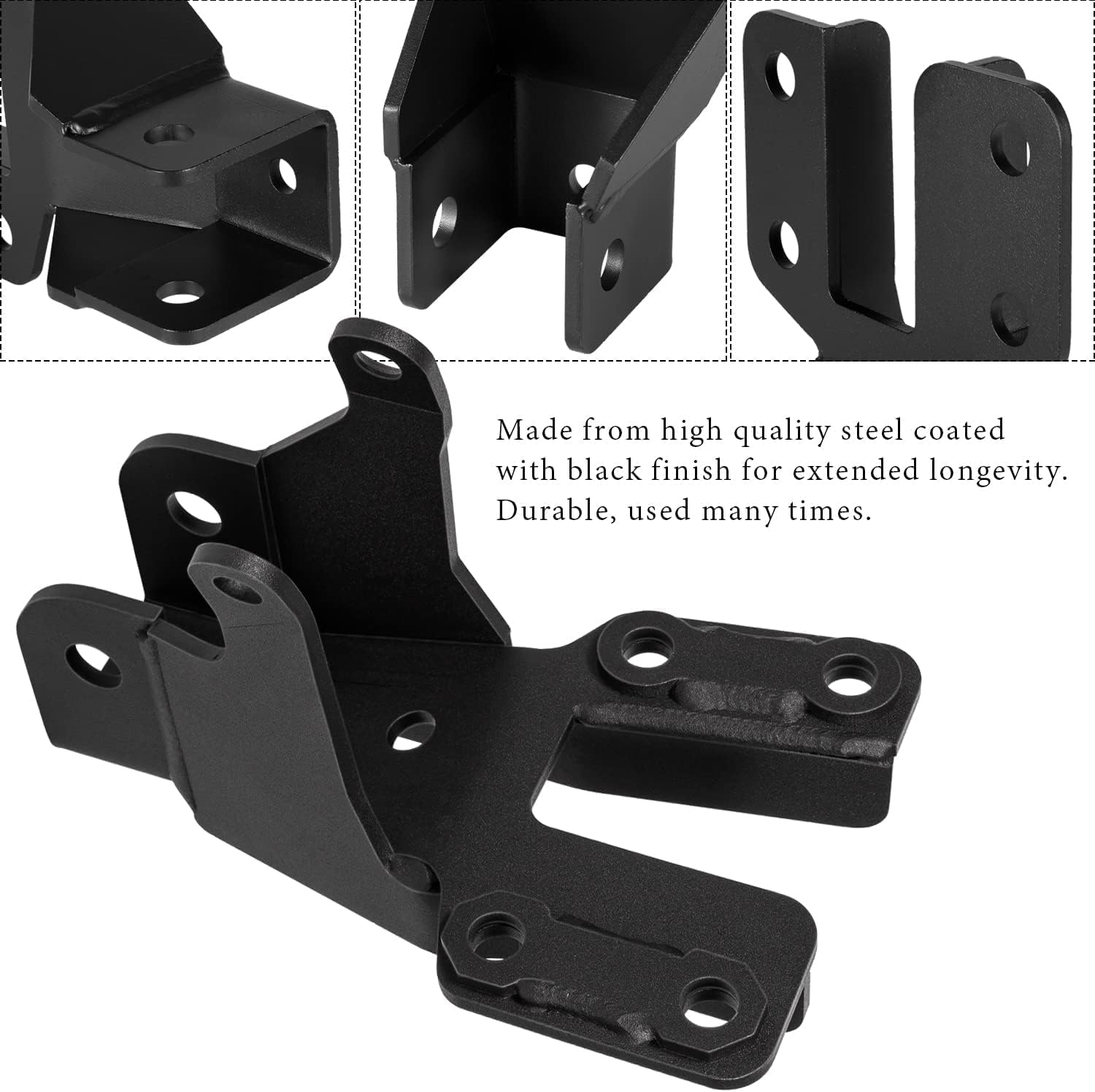 Bonbo 8869-01 Front Track Bar & Sector Shaft Brace for Jeep Wrangler JL JLU & Gladiator JT 2018 - 2026