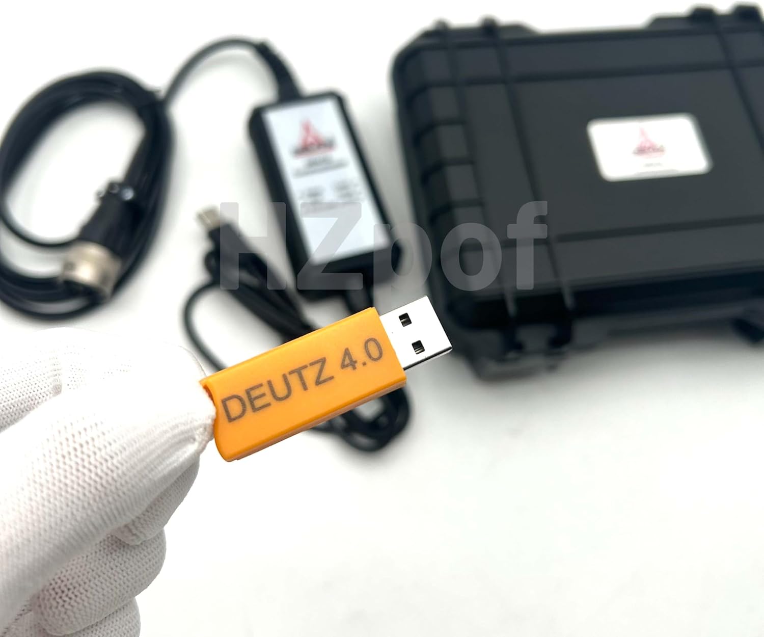 Diagnostic Scanner Tool for Deutz DeCOM SerDia Software Support CAN K/L-Line for Deutz DECOM Controllers Diagnosis kit with Software (Tools with CF54)
