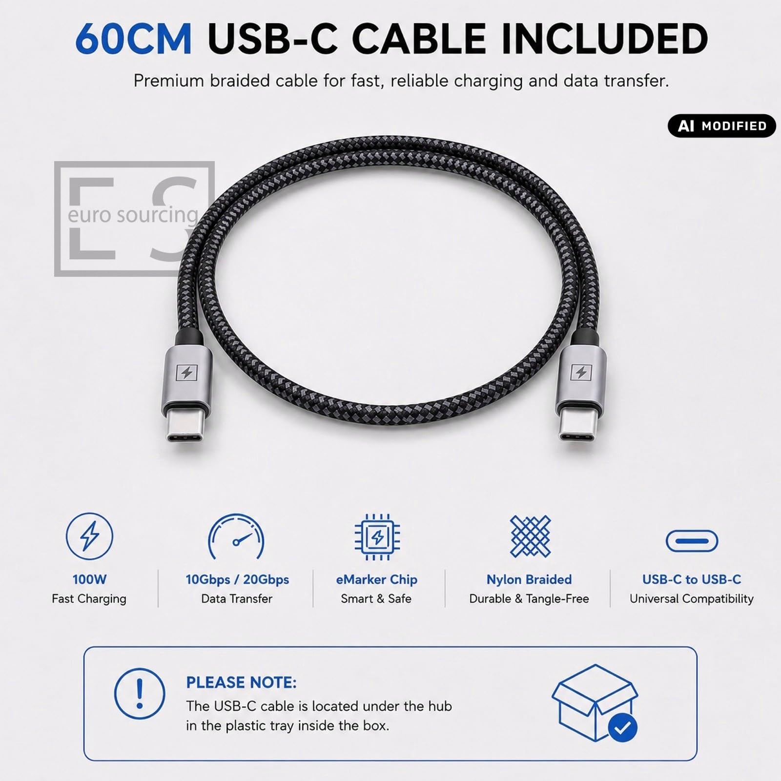 15-in-1 USB C Docking Station Dual Monitor, 4K HDMI DisplayPort, 100W PD, 10Gbps USB C Hub, Gigabit Ethernet, SD TF, Compatibile con MACBOOK Pro Air, Dell XPS, ThinkPad