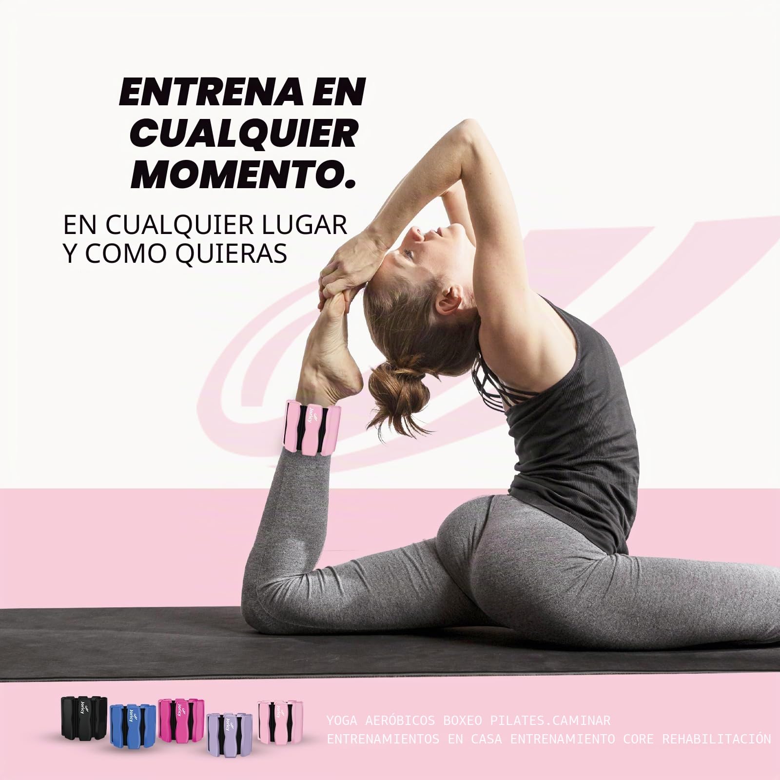 Pesas para Tobillos y Muñecas Ajustables 1,5 kg 1 Par Pesas para Tobillos Pesas Tobillos de Pesas Ajustable En El Tobillo para Ejercicio Caminar Correr Yoga Aeróbicos Pilates /0,75kg Por Tobillo