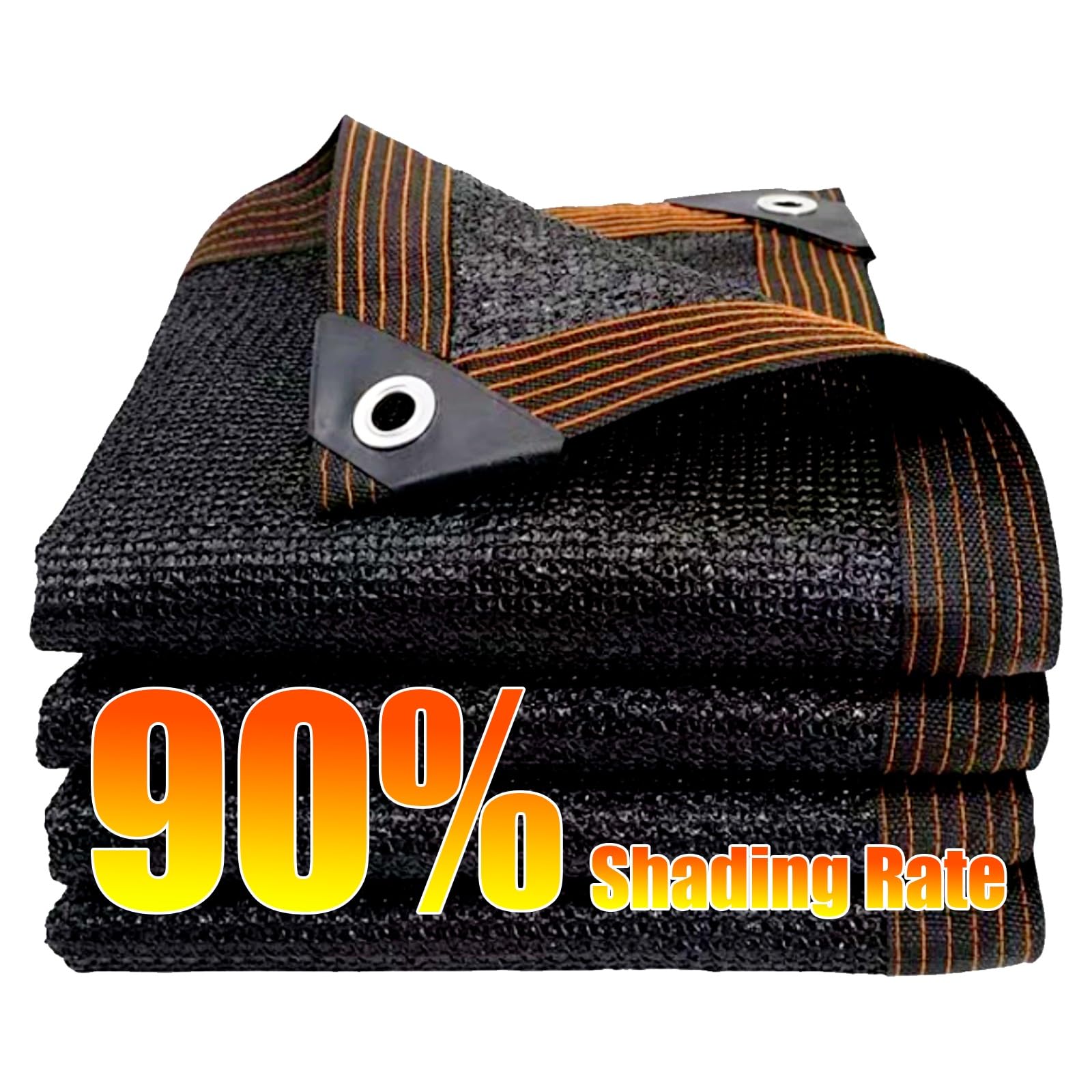 90% Sun Shade Sunblock Shade Cover Mesh Tarp with Grommets 3.3x6.6ft 6.6x9.8ft 9.8x16.4ft 13.1x19.7ft 26.2x39.3ft for Patio Greenhouse Garden Pergola Kennel Plants Chicken Coo Shade Net (Size : 3x5m