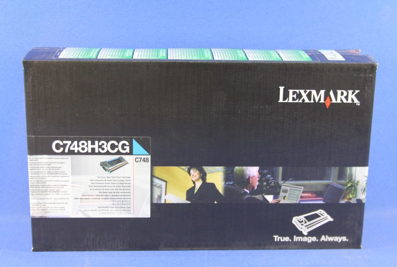 Lexmark C748 Cyan High Yield Toner Cartridge