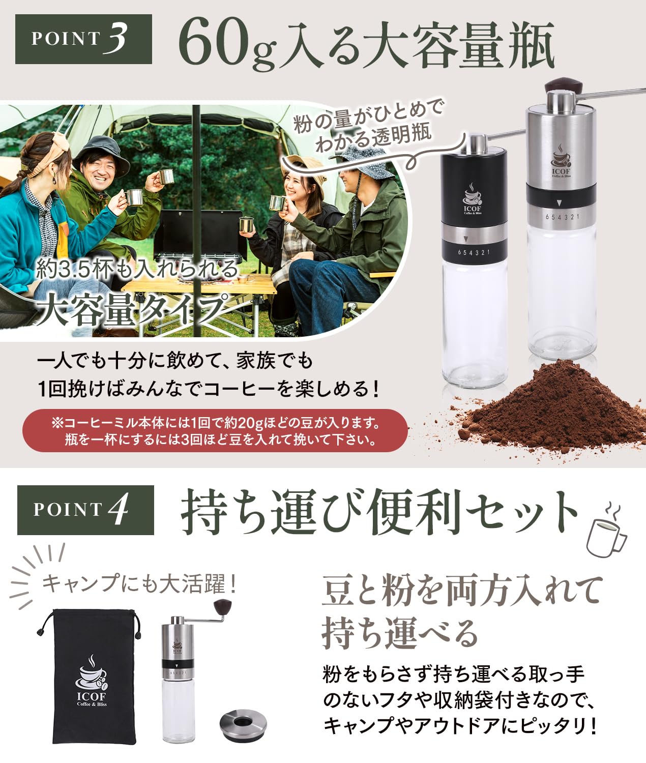 Amazon | 【現役バリスタ監修 x 最高級 ステンレス刃 × アウトドア雑誌 