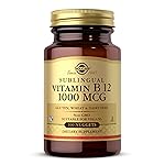 Solgar Vitamin B12 1000 mcg, 100 Nuggets - Energy Production, Red Blood Cells - Healthy Nervous System - Promotes Cardiovascular Health - Vitamin B - Non-GMO, Gluten Free, Kosher - 100 Servings