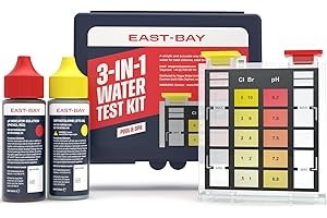 East Bay Caja China - 3-in-1 Water Test Kit
