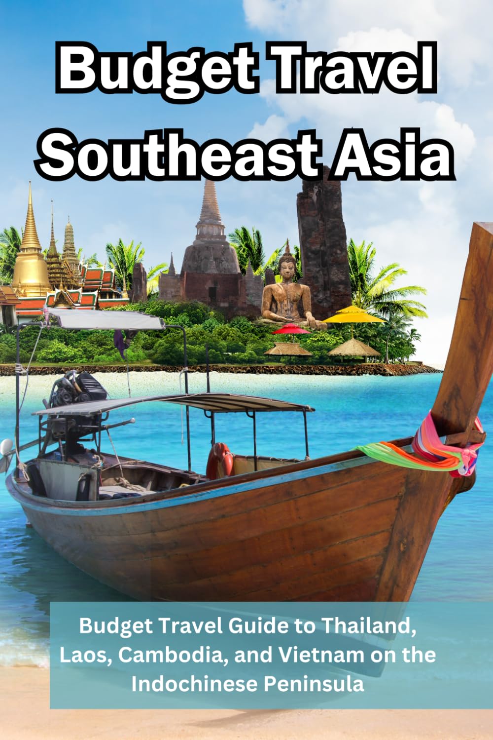 Budget Travel Southeast Asia: Budget Travel Guide to Thailand, Laos, Cambodia, and Vietnam on the Indochinese Peninsula, with colour images.