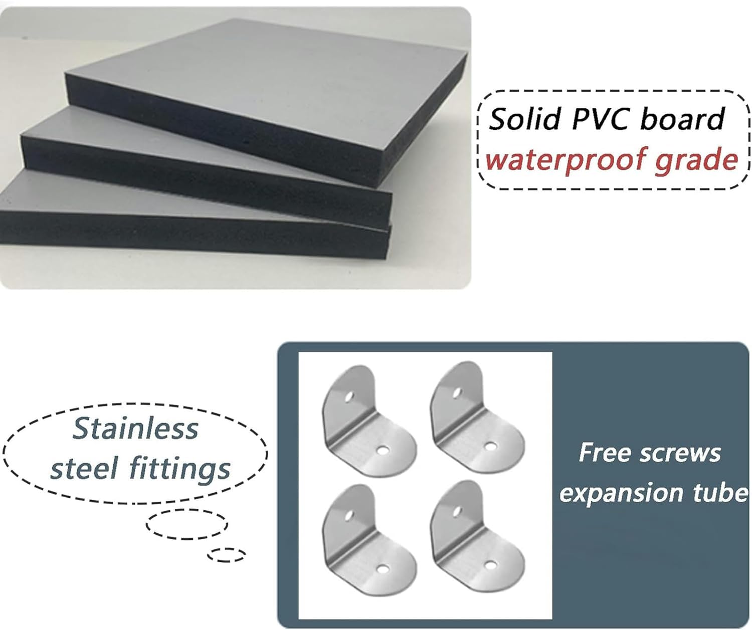 Privacy Screen for Urinary for Men PVC Board Solid Room Diviser Urinary Partition Mounted On The Wall