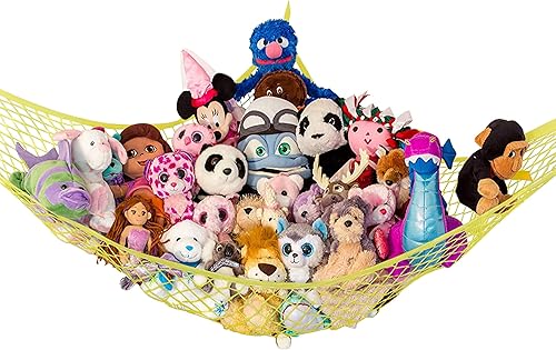 Miniatura 28 de Almacenamiento para animales de peluche "Stuffie Party Hammock" Blanco,Negro,Gris,Verde,Azul claro,Morado