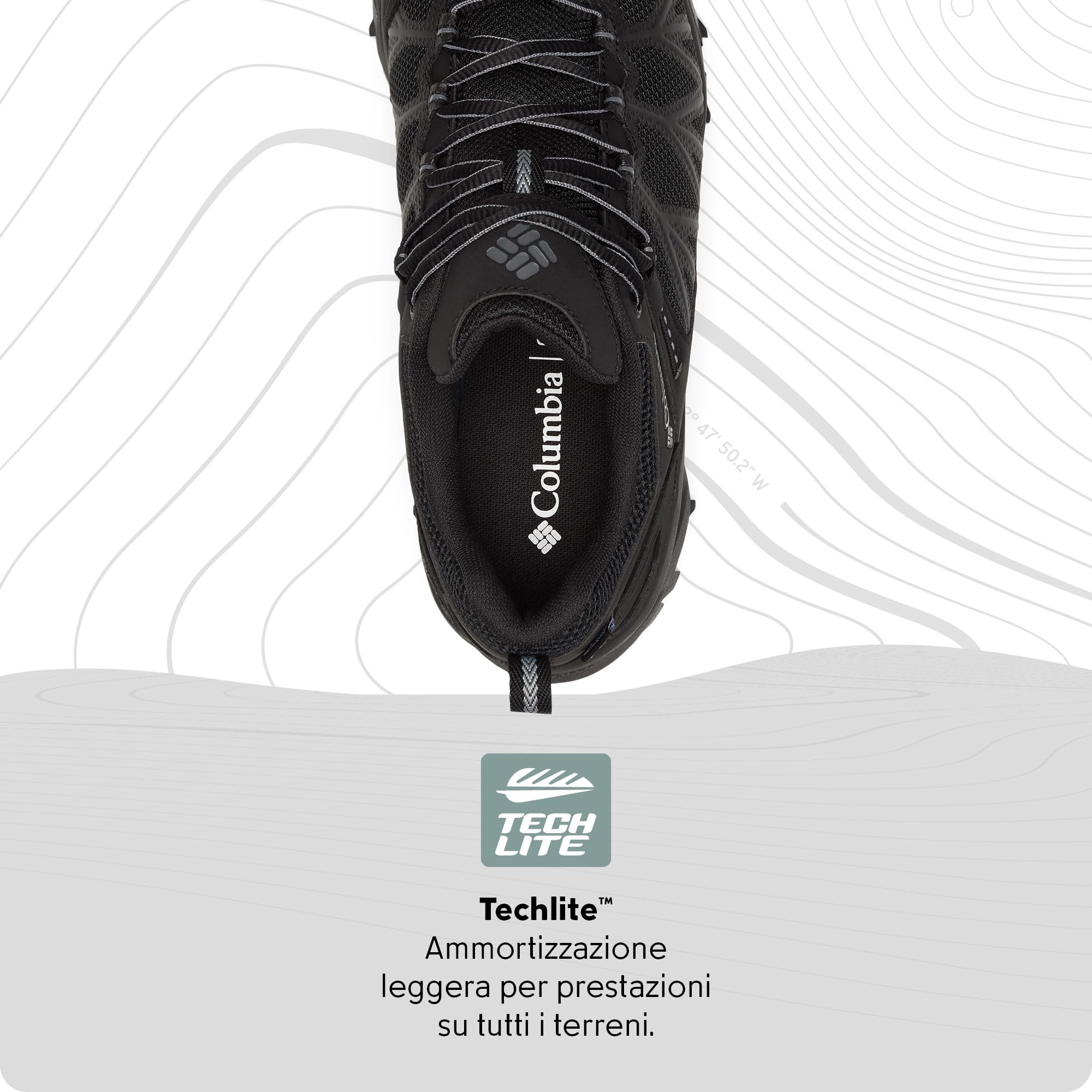 Columbia Peakfreak 2 Outdry, Scarpe da Trekking Basse Uomo, Black/Shark 2024 , 44 EU