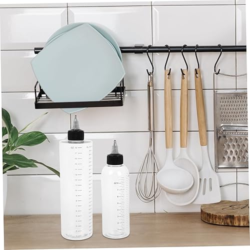 4pc Scalp Hair Dye Applicator Bottles Set for Grooming