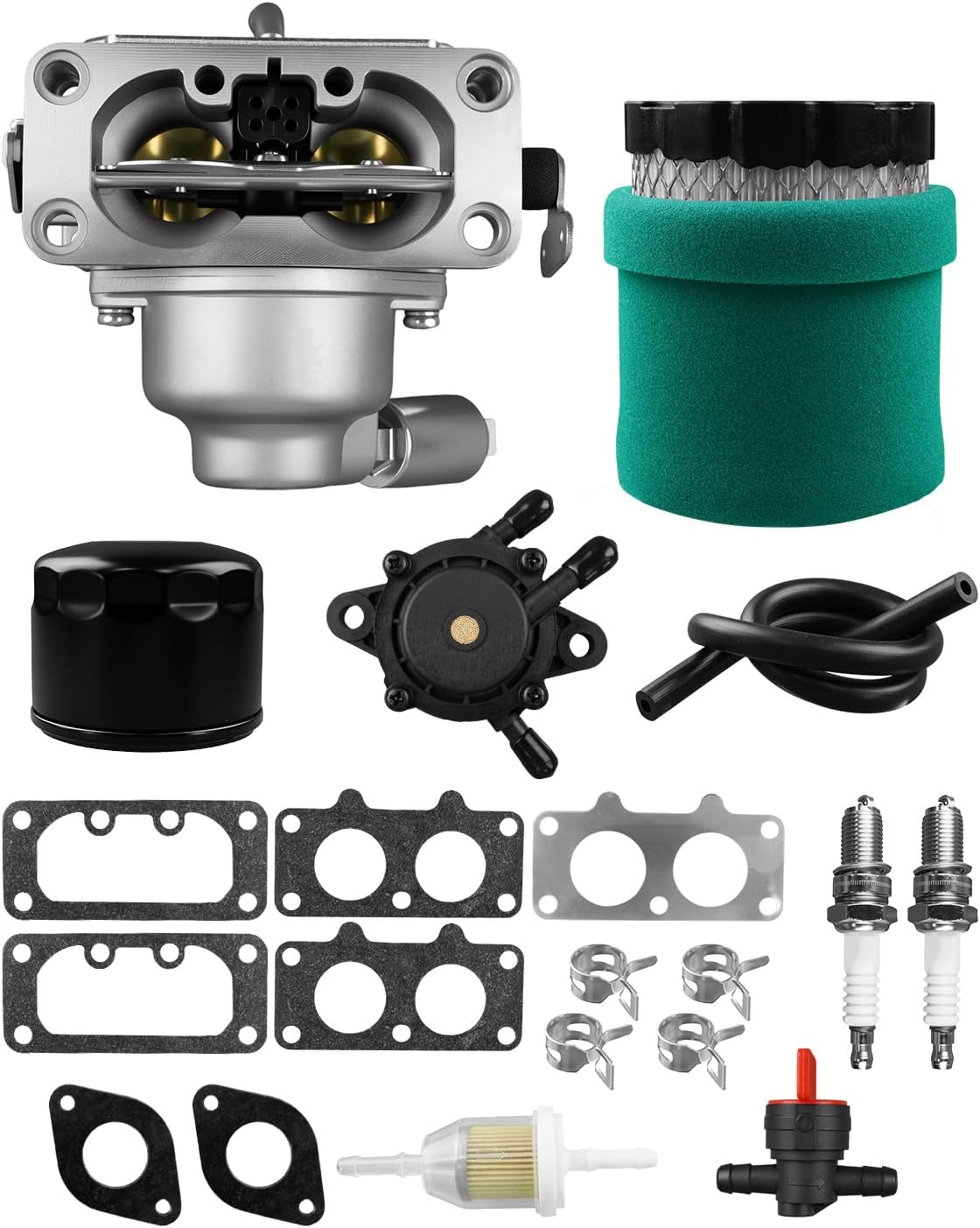 Carburetor Fit for John Deere Z535M Z535R Z625 EZtrak Zero Turn Mower, Carb Air Filter Fuel Pump Tune Up Kit