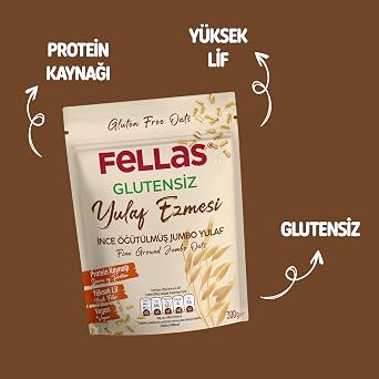 Fellas Gluten Free Oatmeal 300 gr