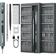 STREBITO Mini Electric Screwdriver, 86 in 1 Electronic Screwdriver Set
