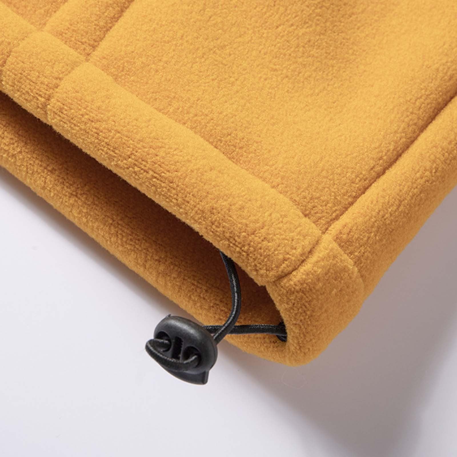 Generisch Giacca invernale calda da uomo, con cappuccio, in pile, per attività all'aria aperta, antivento, calda, invernale, con tasche con chiusura lampo, cardigan